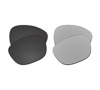 EZReplace Lenses Replacement for Oakley Enduro OO9223 Sunglasses (Polarized Lenses) - Fits Oakley Enduro Frame (Carbon Black+Metal Silver)