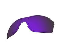 EZReplace Lenses Replacement for Oakley EVZero Pitch OO9383Sunglasses (Polarized Lenses) - Fits Oakley EVZero Pitch Frame (Blue Violet)