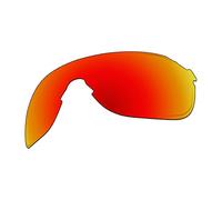 EZReplace Lenses Replacement for Oakley EVZero Stride OO9386 Sunglasses (Polarized Lenses) - Fits Oakley EVZero Stride Frame (Fire Red)