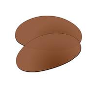 EZReplace Lenses Replacement for Oakley Eye Jacket 1.0 Sunglasses (Polarized Lenses) - Fits Oakley Eye Jacket 1.0 Frame (Maroon Brown)