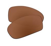 EZReplace Lenses Replacement for Oakley Fives Squared Sunglasses (Polarized Lenses) - Fits Oakley Fives Squared Frame (Maroon Brown)