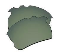 EZReplace Lenses Replacement for Oakley Flak 2.0 XL Vented OO9188 Sunglasses (Polarized Lenses) - Fits Oakley Flak 2.0 XL Vented Frame (Tea Green)