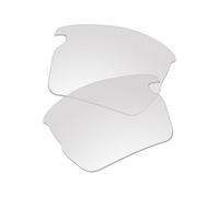 EZReplace Lenses Replacement for Oakley Flak 2.0 XXL OO9488 63mm Sunglasses (Non-Polarized Lenses) - Fits Oakley Flak 2.0 XXL Frame (Crystal Clear)
