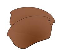EZReplace Lenses Replacement for Oakley Flak Beta OO9363 Sunglasses (Polarized Lenses) - Fits Oakley Flak Beta Frame (Maroon Brown)