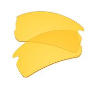 EZReplace Lenses Replacement for Oakley Flak XS OJ9005 Kids' Sunglasses(Non-Polarized Lenses) - Fits Oakley Flak XS Frame (Night Vision Yellow)