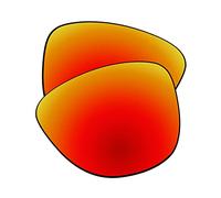 EZReplace Lenses Replacement for Oakley Frogskin OO9013 Sunglasses (AR Polarized Lenses) - Fits Oakley Frogskin Frame (Updated Polycarbonate AR Coated Fire Red)