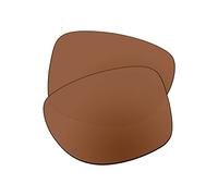 EZReplace Lenses Replacement for Oakley Gauge 8 L OO4124-62mm Sunglasses (Polarized Lenses) - Fits Oakley Gauge 8 L Frame (Maroon Brown)