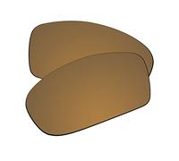 EZReplace Lenses Replacement for Oakley Gauge 8 L OO4124-62mm Sunglasses (Polarized Lenses) - Fits Oakley Gauge 8 L Frame (Flash Bronze)