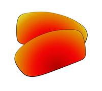 EZReplace Lenses Replacement for Oakley Gauge 8 M OO4124-57mm Sunglasses (Polarized Lenses) - Fits Oakley Gauge 8 M Frame (Fire Red)