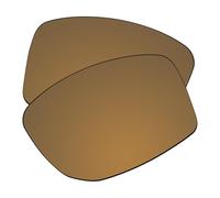 EZReplace Lenses Replacement for Oakley Gibston XL OO9470 62mm Sunglasses (Polarized Lenses) - Fits Oakley Gibston XL Frame (Flash Bronze)