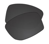 EZReplace Lenses Replacement for Oakley Gibston XL OO9470 62mm Sunglasses (Polarized Lenses) - Fits Oakley Gibston XL Frame (Carbon Black)