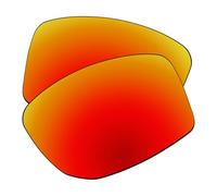 EZReplace Lenses Replacement for Oakley Gibston XL OO9470 62mm Sunglasses (Polarized Lenses) - Fits Oakley Gibston XL Frame (Fire Red)