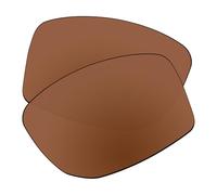 EZReplace Lenses Replacement for Oakley Gibston XL OO9470 62mm Sunglasses (Polarized Lenses) - Fits Oakley Gibston XL Frame (Maroon Brown)