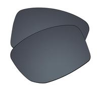 EZReplace Lenses Replacement for Oakley Gibston XL OO9470 62mm Sunglasses (Polarized Lenses) - Fits Oakley Gibston XL Frame (Mirror Black)