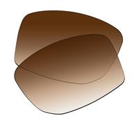 EZReplace Lenses Replacement for Oakley Gibston XL OO9470 62mm Sunglasses (Polarized Lenses) - Fits Oakley Gibston XL Frame (Brown Gradient)