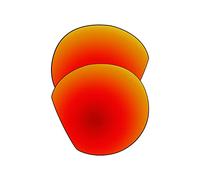 EZReplace Lenses Replacement for Oakley HSTN OO9464 Sunglasses (Polarized Lenses) - Fits Oakley HSTN Frame (Fire Red)