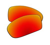 EZReplace Lenses Replacement for Oakley Monster Pup Sunglasses (Non-Polarized Lenses) - Fits Oakley Monster Pup Frame (Fire Red)