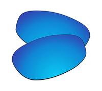 EZReplace Lenses Replacement for Oakley New Whisker OO4141 Sunglasses (Polarized Lenses) - Fits Oakley New Whisker Frame (Ice Blue)