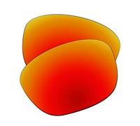 EZReplace Lenses Replacement for Oakley Pitchman R OO9439 Sunglasses (Polarized Lenses) - Fits Oakley Pitchman R Frame (Fire Red)