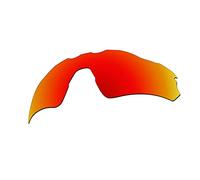 EZReplace Lenses Replacement for Oakley Radar EV Pitch OO9211 Sunglasses (Polarized Lenses) - Fits Oakley Radar EV Pitch Frame (Fire Red)