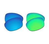 EZReplace Lenses Replacement for Oakley She's Unstoppable OO9297 Sunglasses (Polarized Lenses) - Fits Oakley She's Unstoppable Frame (Ice Blue+Spring Green)