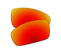 EZReplace Lenses Replacement for Oakley Spike Sunglasses (Polarized Lenses) - Fits Oakley Spike Frame (Fire Red)