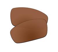 EZReplace Lenses Replacement for Oakley Spike Sunglasses (Polarized Lenses) - Fits Oakley Spike Frame (Maroon Brown)