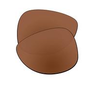 EZReplace Lenses Replacement for Oakley Split Time OO4129 Sunglasses (Polarized Lenses) - Fits Oakley Split Time Frame (Maroon Brown)