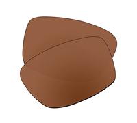 EZReplace Lenses Replacement for Oakley Square Wire 2 2014 OO4075 Sunglasses (Polarized Lenses)