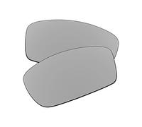 EZReplace Lenses Replacement for Oakley Square Wire New 2006 Sunglasses (Polarized Lenses) - Fits Oakley Square Wire New 2006 Frame (Metal Silver)