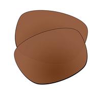 EZReplace Lenses Replacement for Oakley Ten X OO9128 Sunglasses (Polarized Lenses) - Fits Oakley Ten X Frame (Maroon Brown)