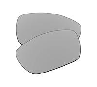 EZReplace Lenses Replacement for Oakley Tightrope OO4040 Sunglasses (Polarized Lenses) - Fits Oakley Tightrope Frame (Metal Silver)