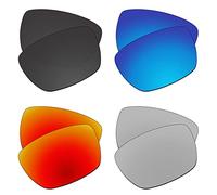EZReplace Lenses Replacement for Oakley Tinfoil OO4083 Sunglasses (Polarized Lenses) - Fits Oakley Tinfoil Frame (Metal Silver)
