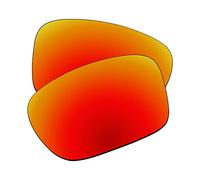 EZReplace Lenses Replacement for Oakley Top Spinner 4B OX3136 53mm Sunglasses (Polarized Lenses) - Fits Oakley Top Spinner 4B Frame (Fire Red)