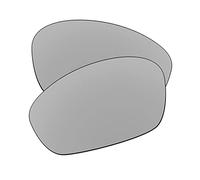 EZReplace Lenses Replacement for Oakley Wind Jacket Sunglasses (Polarized Lenses) - Fits Oakley Wind Jacket Frame (Metal Silver)
