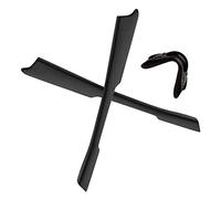 EZReplace Nose Pad Nosepieces & Earsocks Rubber Kits Replacement for Oakley M2 Frame OO9212 Sunglasses - Fits Oakley M2 Frame (Black)