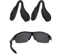 EZReplace Replacement Nose Pads for Oakley Radar Path/Radar Pitch/Radar EV Path/Radar Edge/Radar XL/RadarLock Path Sunglasses 2 Pairs (Black)