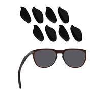 EZReplace Replacement Nose Pads for Oakley Thurso OO9286 OO9286A Sunglasses, 4 Pairs of Black, One Size