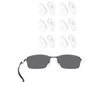 EZReplace Replacement Nose Pads Pieces for Oakley Oakley Lizard OX5113 OX5120/Barrelhouse OX3173 OX3174/Gasser OX5087/Limit Switch OX5119 OX5121/Contrail OO4147 OO6050 Sunglasses-6 Pairs