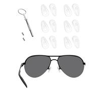 EZReplace Replacement Nose Pads Pieces for Oakley Savitar OO6047/Deadbolt OO6046/Conductor 6 OO4106/Conductor 8 OO4107/Tincup OX3184/Plier OX5142/Wingback SQ OX5148 Sunglasses-6 Pairs