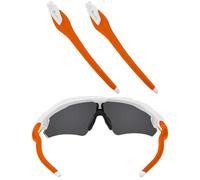 EZReplace Replacement White Temple Arms for Oakley Radar EV Path OO9280/Radar EV Pitch OO9211/Radar EV Path Asian Fit OO9275 Sunglasses (Orange)