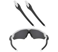 EZReplace Replacement White Temple Arms for Oakley Radar EV Path OO9280/Radar EV Pitch OO9211/Radar EV Path Asian Fit OO9275 Sunglasses (Grey)