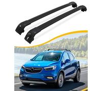 EZREXPM Roof Rack Cross Bars Fit for Buick Encore 2013 2014 2015 2016 2017 2018 2019 2020 2021 2022 2023 Luggage Lockable Crossbars Carrier Cargo Bar (with Flush Side Rails)