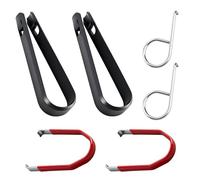 EZVEZS 6PCs Wheel Bolt Cap Cover Remover Tool Set,Wheel Hub Cap Removal Tool,Lug Cover Removal Tools,Durable ABS and Alloy Metal Tyre Nut Center Covers Puller Tweezers,Bolt & Nut Covers Key for Cars