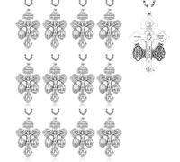 EZVFIRPDFZ Cross Necklace with Stainless Steel Rosary Beads,Christian Easter Gifts,with St Benedict and Milagrosa Medal,Regalo Religioso Católico De Para Hombres Y Mujeres
