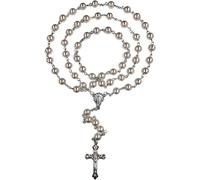 EZVFIRPDFZ First Communion Rosarys for Girls and Boys,RosaryBeads Catholic for Men,Women,Rosary Necklace as Gifts for Mother,Grandmother,Elders