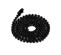 EZVFIRPDFZ Men's Women's Stainless Steel Simple Small Bead/Round Box/NK/Coffee Bean/Flower Pot Chain Necklace