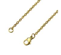 EZVFIRPDFZ Men's Women's Stainless Steel Simple Small Bead/Round Box/NK/Coffee Bean/Flower Pot Chain Necklace