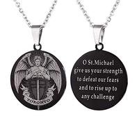EZVFIRPDFZ Scripture Baptism Holy Bible Verse Dog Tag Necklace,Engraved Catholic Christian Communion Confirmation Rite Gift