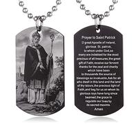 EZVFIRPDFZ Scripture Baptism Holy Bible Verse Dog Tag Necklace,Engraved Catholic Christian Communion Confirmation Rite Gift
